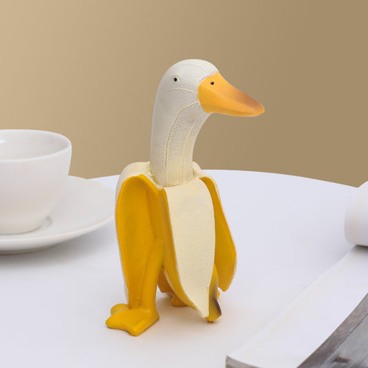 Realistic Banana Duck Ornament
