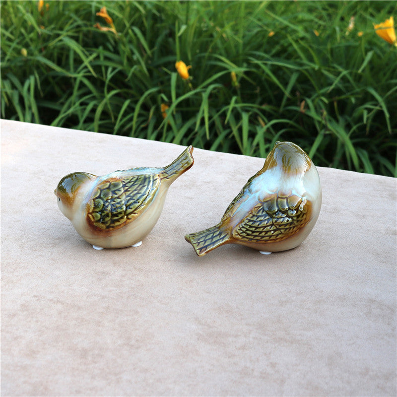 Porcelain Bird Figurine