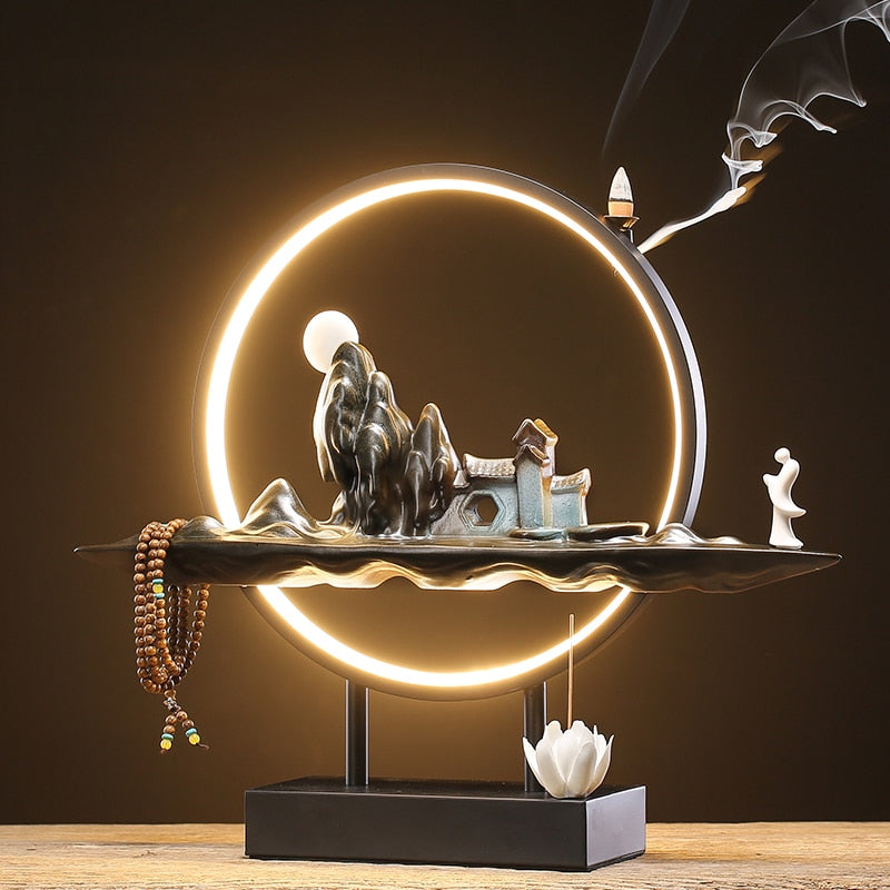 Ceramic Vintage Backflow Fragrance Incense Burner