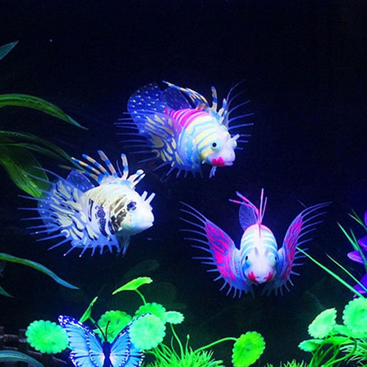 Luminous Artificial Aquarium Decoration Fake Fish