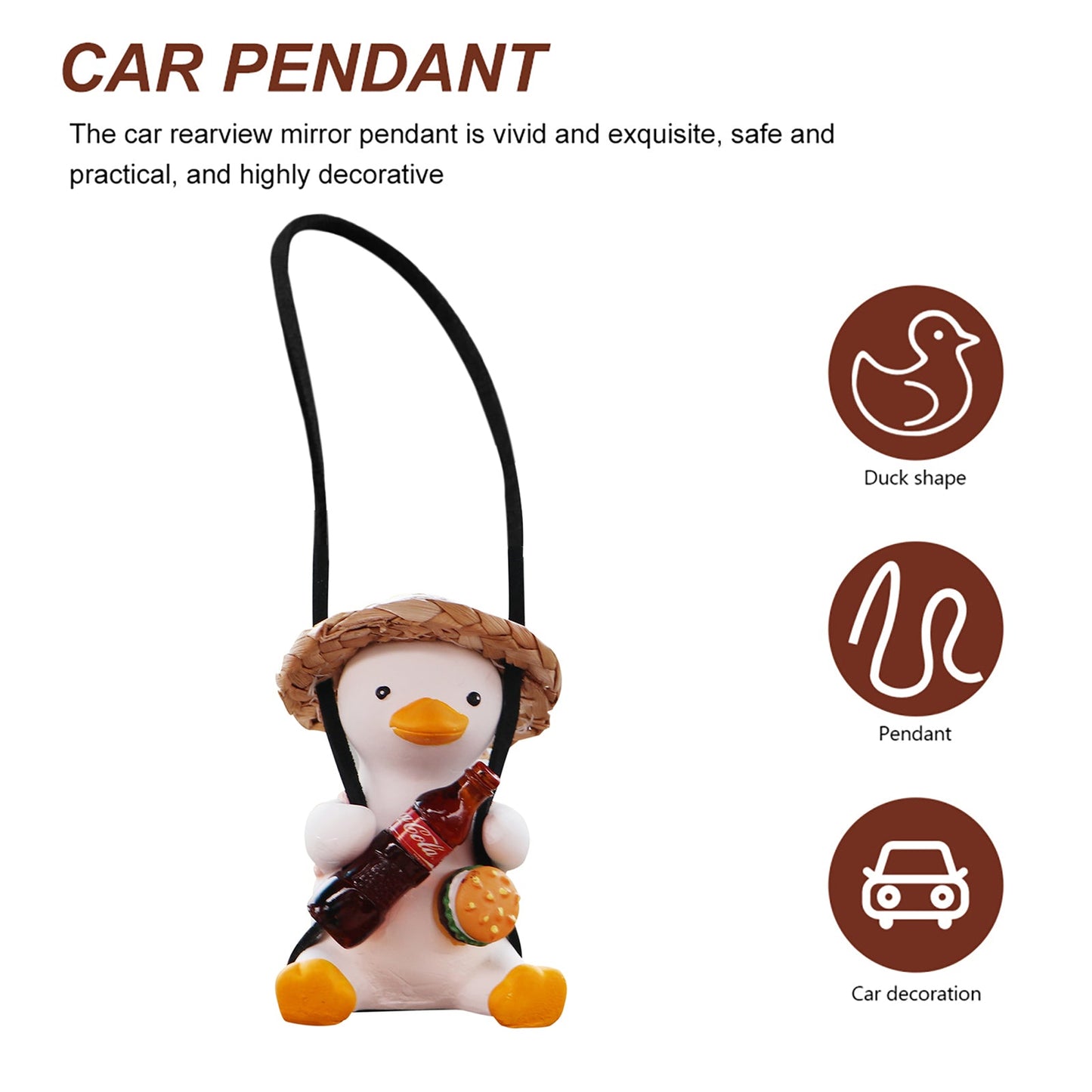 Swing Ducks for Car Interior Decor