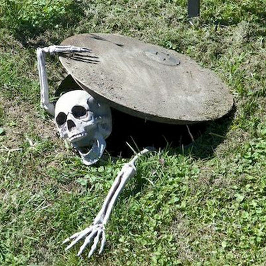 Graveyard Skull Skeleton Horror Tombstone