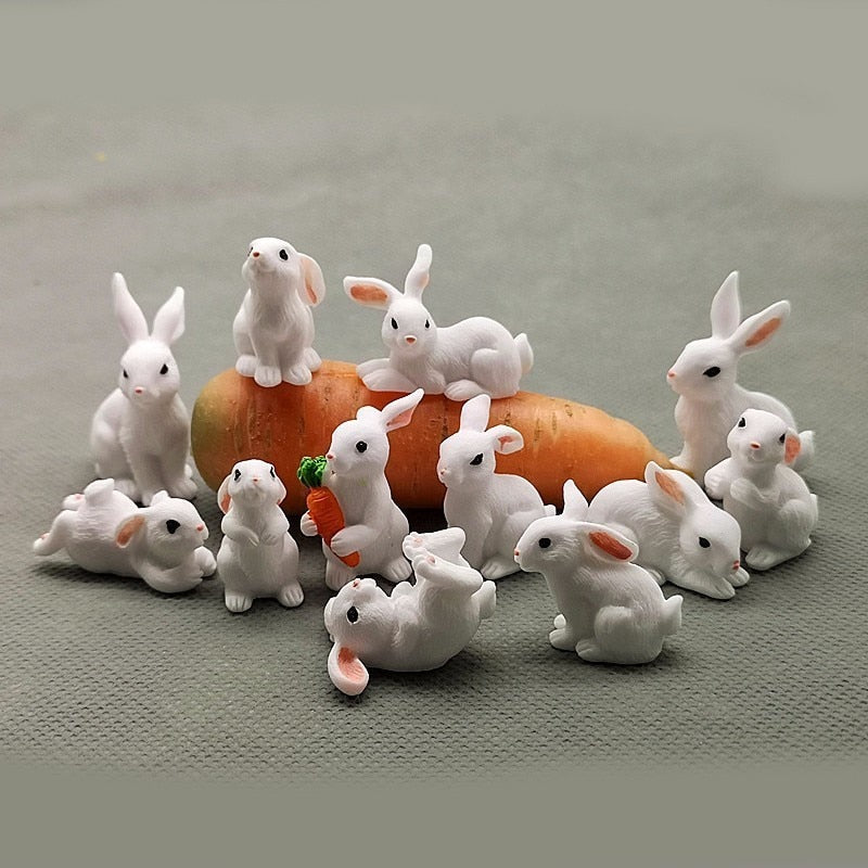 Everyday Collection Animal Figurine: 12 Styles Easter Bunnies