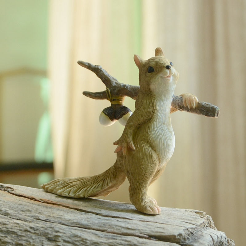 Everyday Collection Animal Figurine: 3 Squirrels
