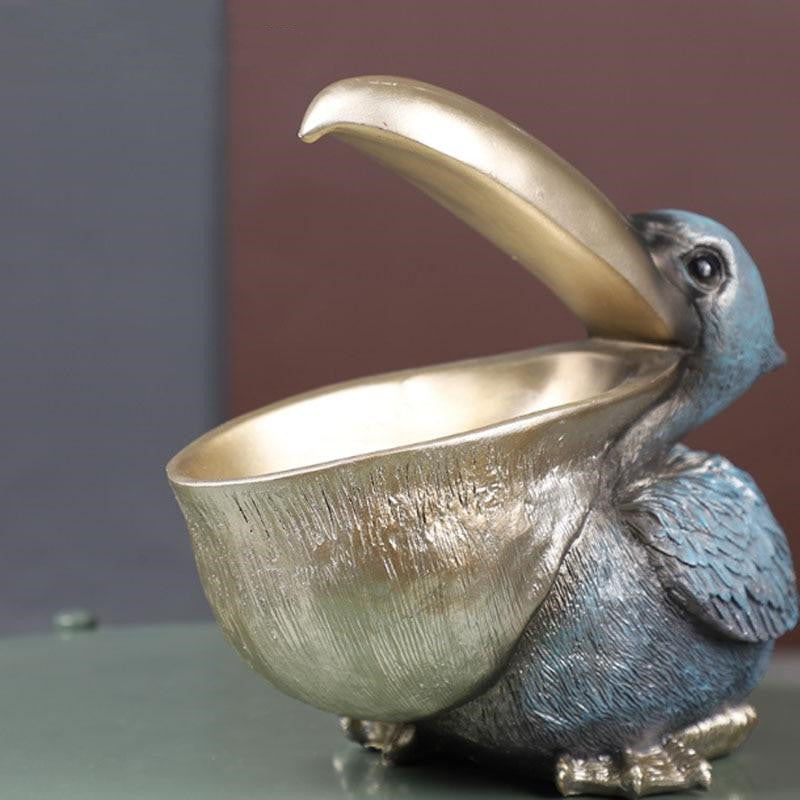 Pelicans Figurine Storage Container
