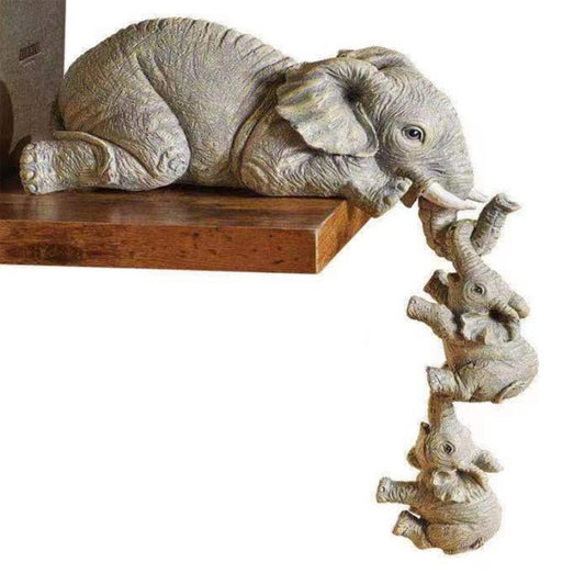 Resin Decoration Figurines Collection: Elephants and More