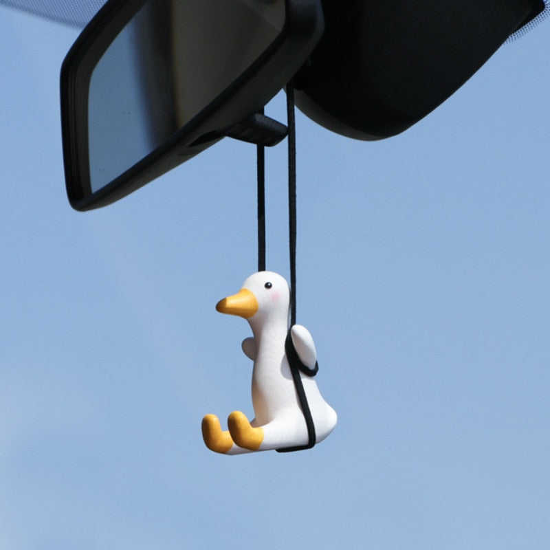 Swing Cute Goose Pendant Decoration Gift