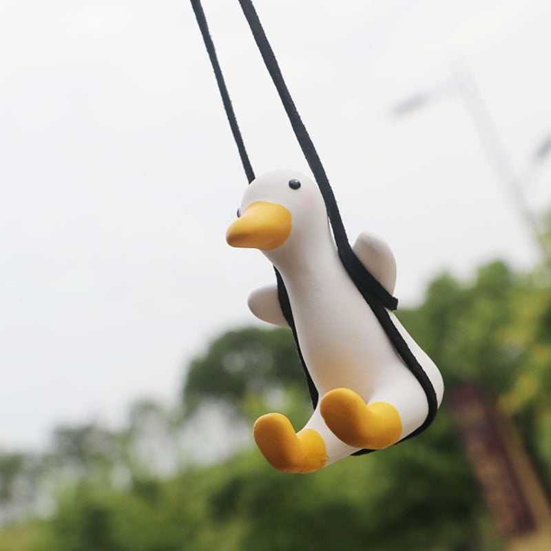 Swing Cute Goose Pendant Decoration Gift