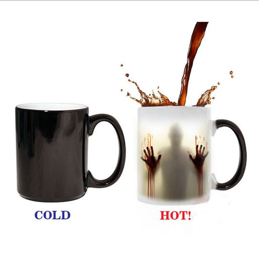 Heat Discoloration Intimidate Trickery Zombie Coffee Mug