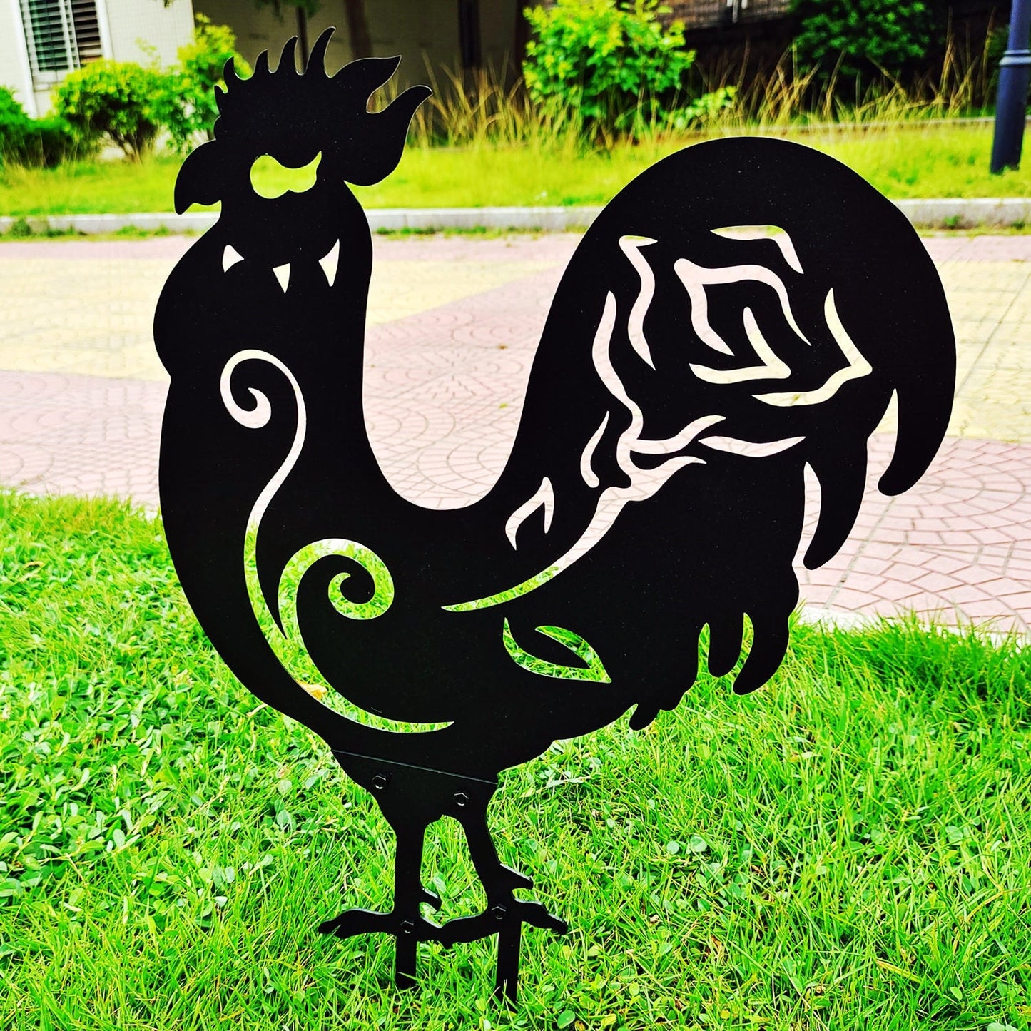Chicken Yard Art