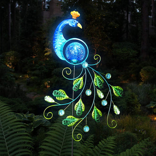 Solar Peacock Garden Decorative Lights