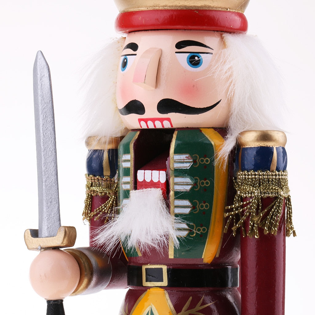 Wooden Nutcracker Puppet Soldier