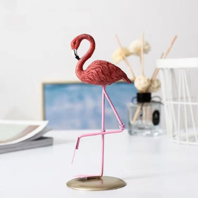 Nordic Style Flamingo Figurines