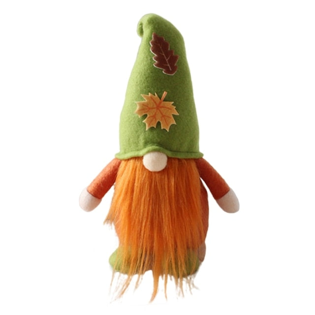 Fall Gnome Pumpkin Sunflower Swedish Nisse Tomte Elf Ornaments