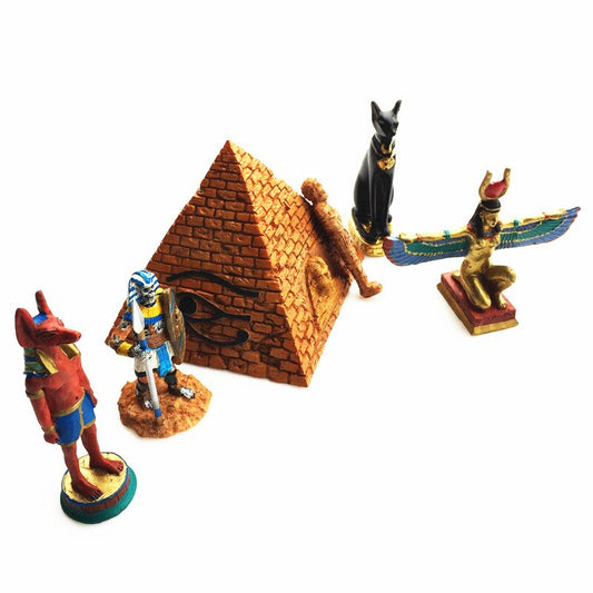 Egypt 3D Pharaoh & Pyramid Handicraft Ornaments
