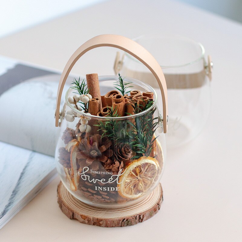 Transparent Glass Tabletop Decoration Utensils
