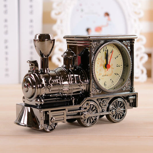 Vintage Train Locomotive Alarm Clock