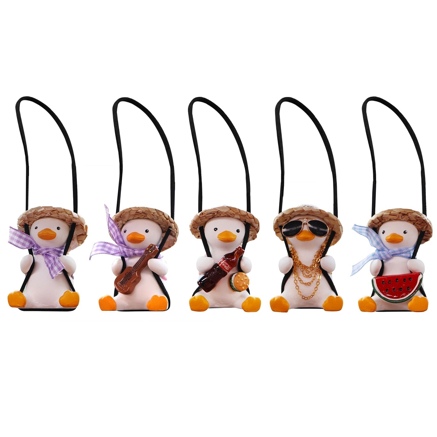 Swing Ducks for Car Interior Decor