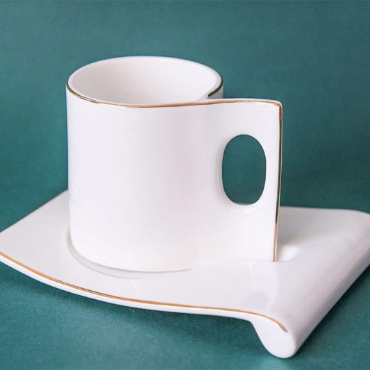 Creative Roll Paper Modeling Mug Cup Set