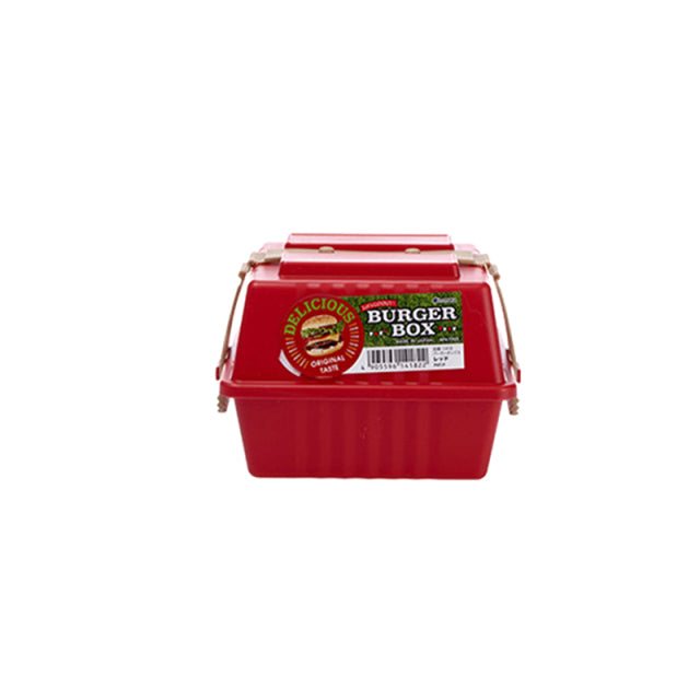 Portable Hamburger Lunch Containers Storage Box