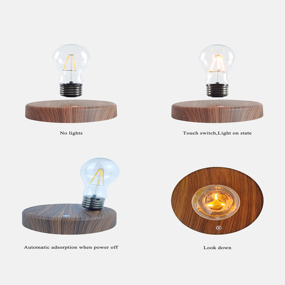 Magnetic Levitation Floating Bulb Desktop Lamp