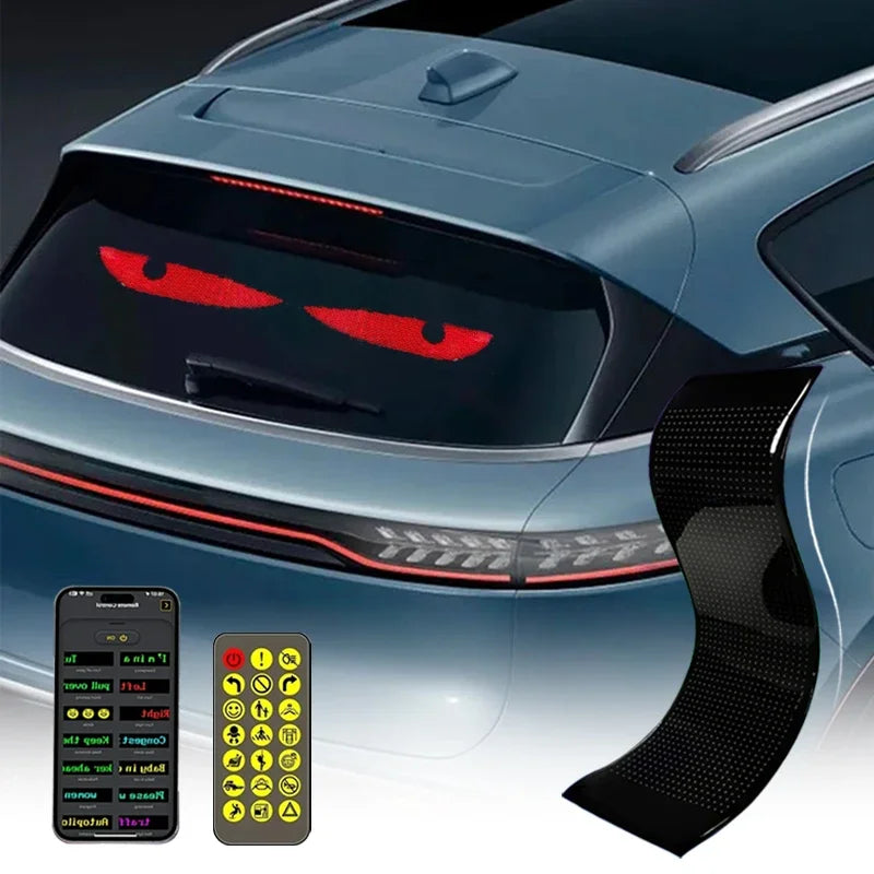 Bluetooth Programmable Car LED Sign