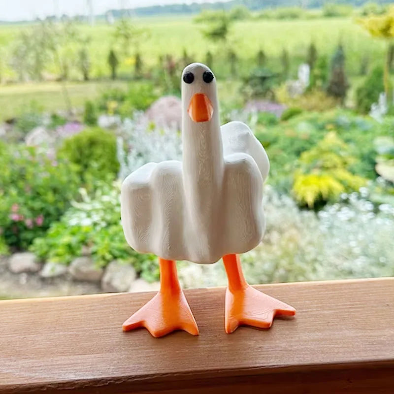 Whimsical Duck Got Attitude