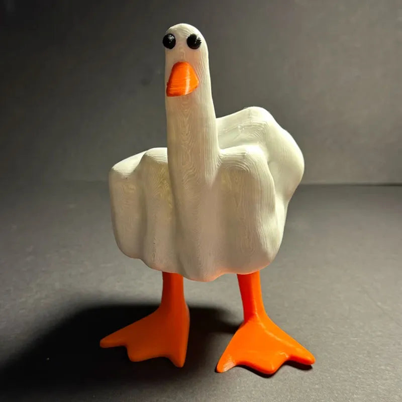 Whimsical Duck Got Attitude