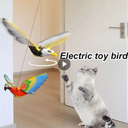 Electric Hanging Eagle Cat Teaser Toy