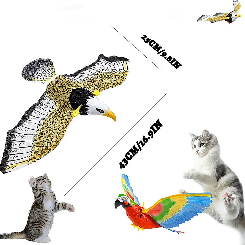 Electric Hanging Eagle Cat Teaser Toy