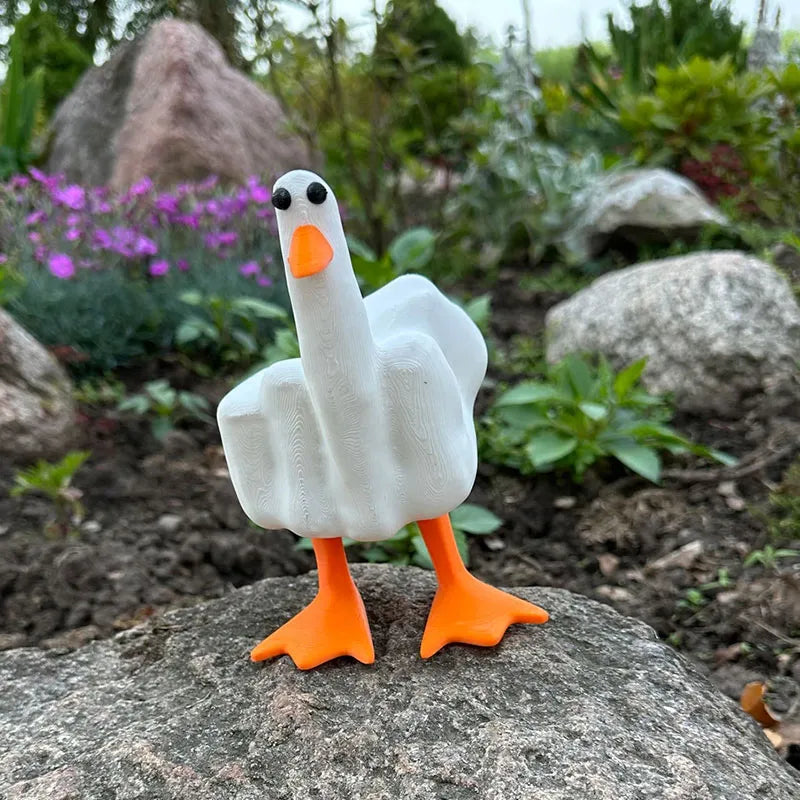 Whimsical Duck Got Attitude