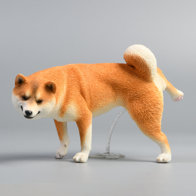 Resin Shiba Inu Figurine