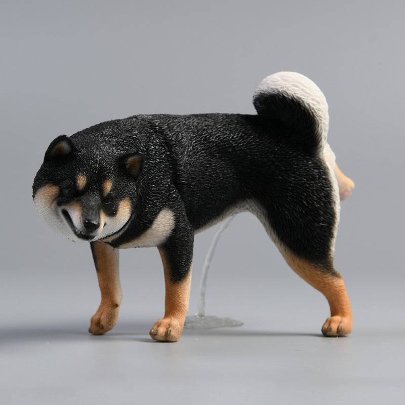 Resin Shiba Inu Figurine