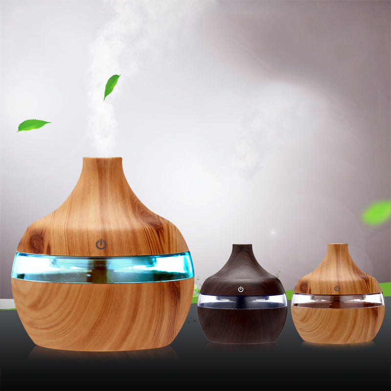 Mini Wooden USB Air Humidifier