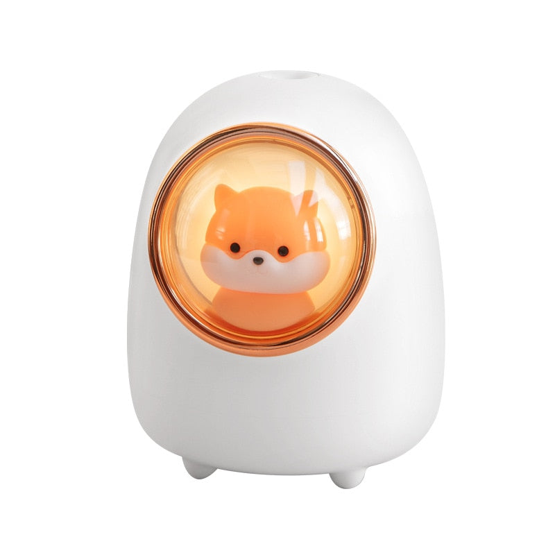 Mini Cute Pet Air Humidifier With LED Night Lamp