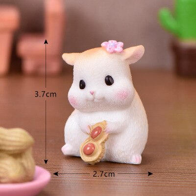 Peanut & Hamsters Statue Figurine