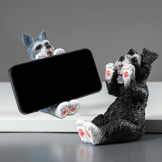 Schnauzer Gadget Holders & Table Decoration Figurines