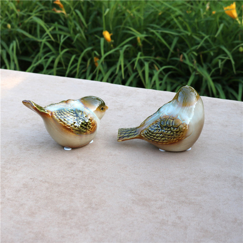 Porcelain Bird Figurine