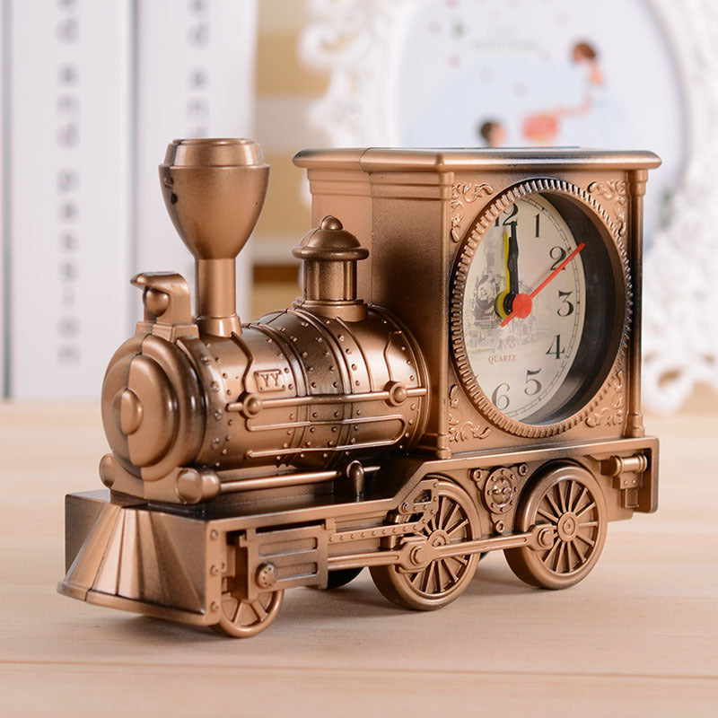 Vintage Train Locomotive Alarm Clock