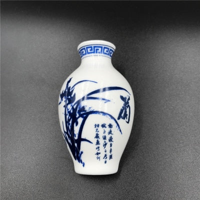 Retro Chinese Blue and White Porcelain Vase Refrigerator Magnet