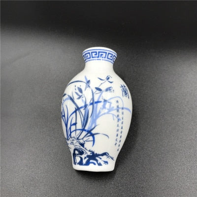 Retro Chinese Blue and White Porcelain Vase Refrigerator Magnet