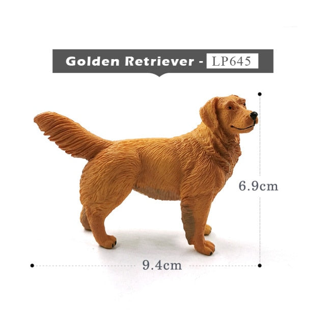 New Pomeranian Whippet Schnauzer Wolf Dog figurine