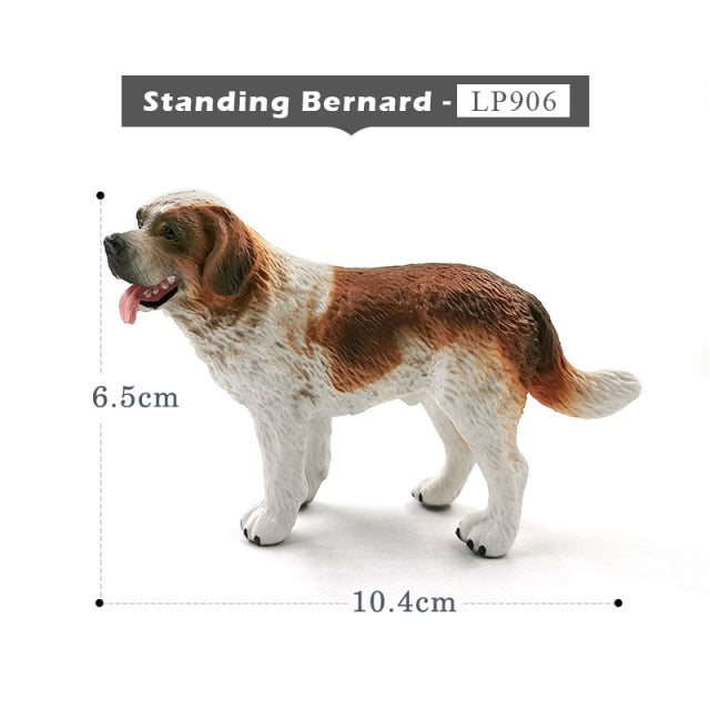 New Pomeranian Whippet Schnauzer Wolf Dog figurine