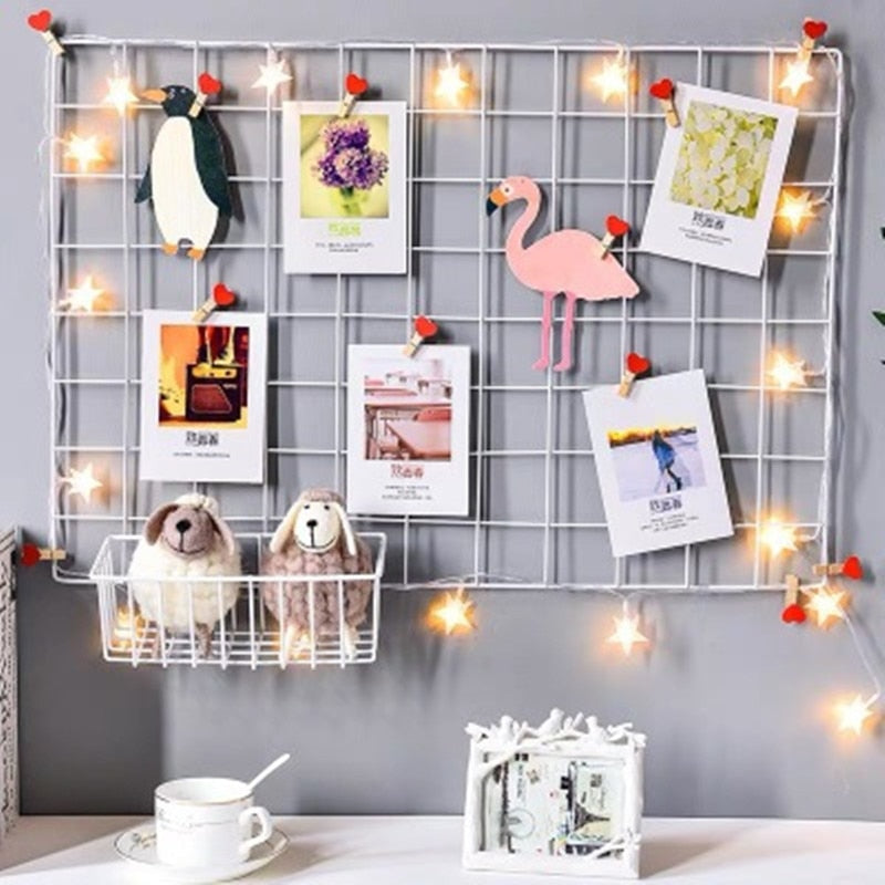 Photo Postcards DIY Storage Display Shelf