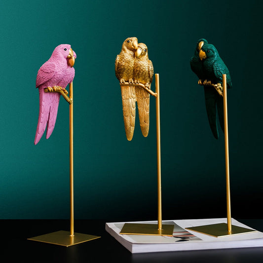 Nordic Creative Simulated Parrot Ornaments