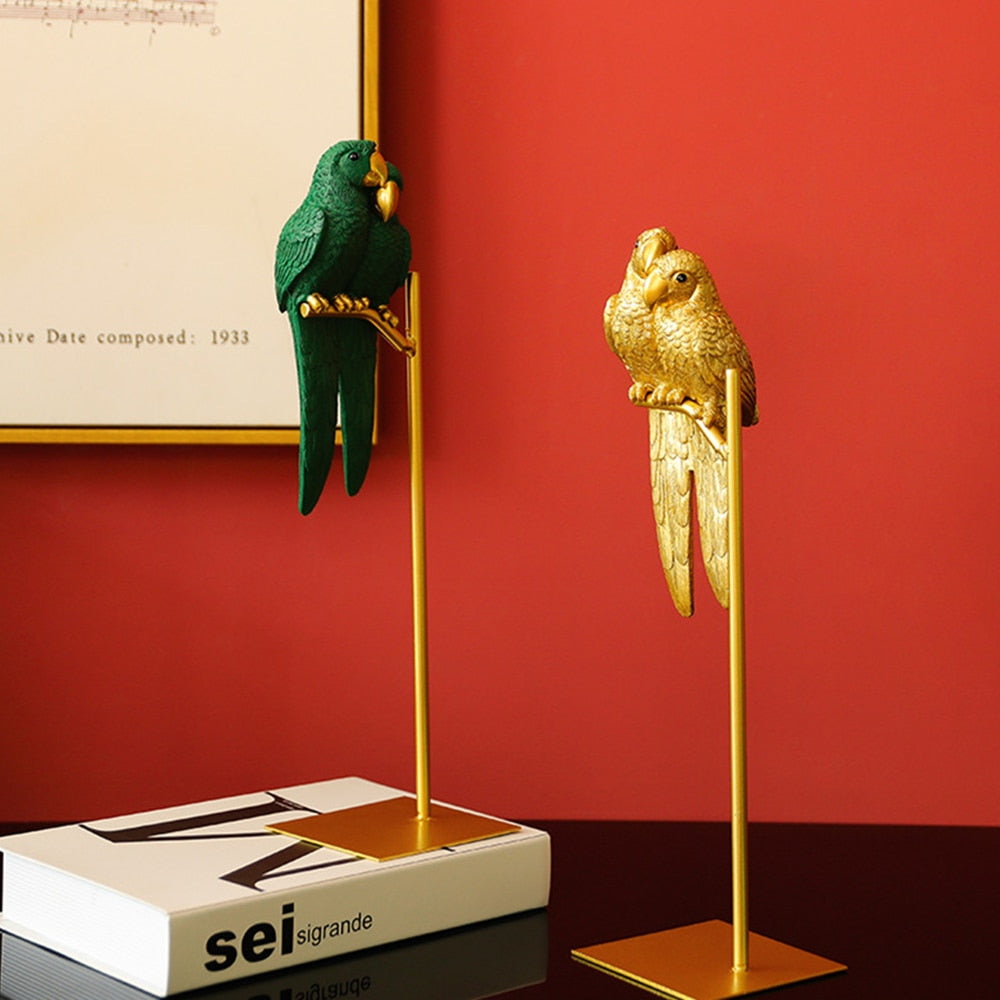 Nordic Creative Simulated Parrot Ornaments