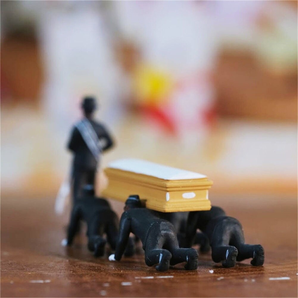 Ghana Dancing Pallbearers Figurine