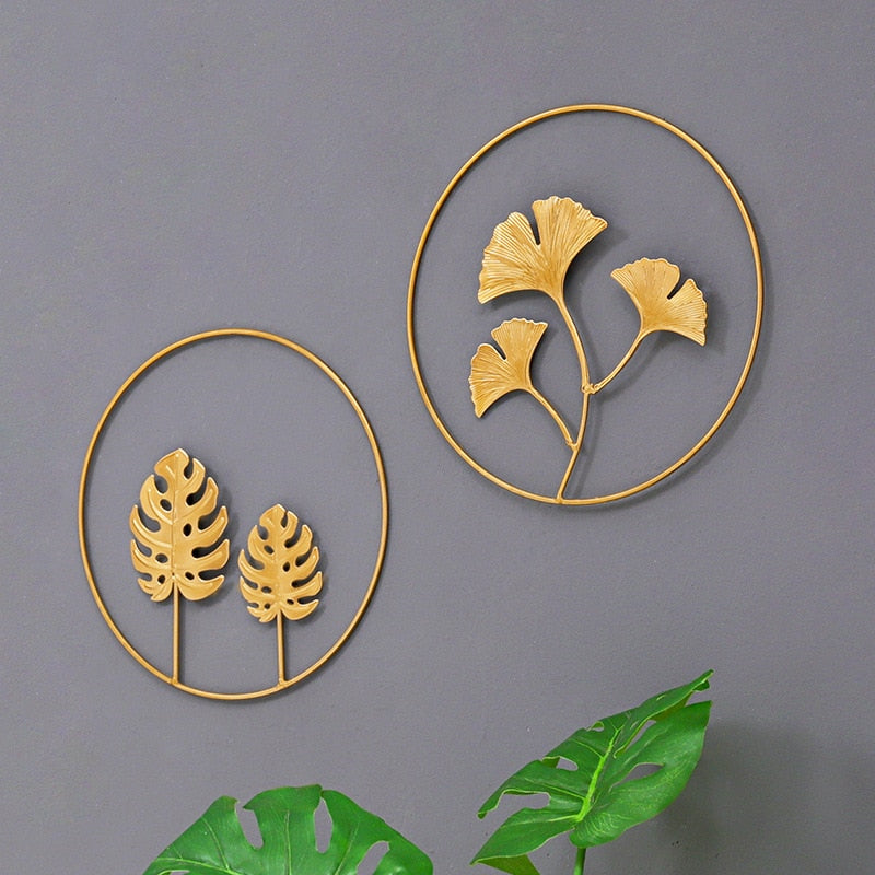 Leaf Shape Wall Hanging Home Decor Accessories