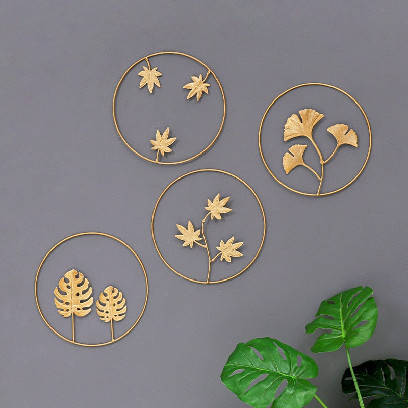 Leaf Shape Wall Hanging Home Decor Accessories