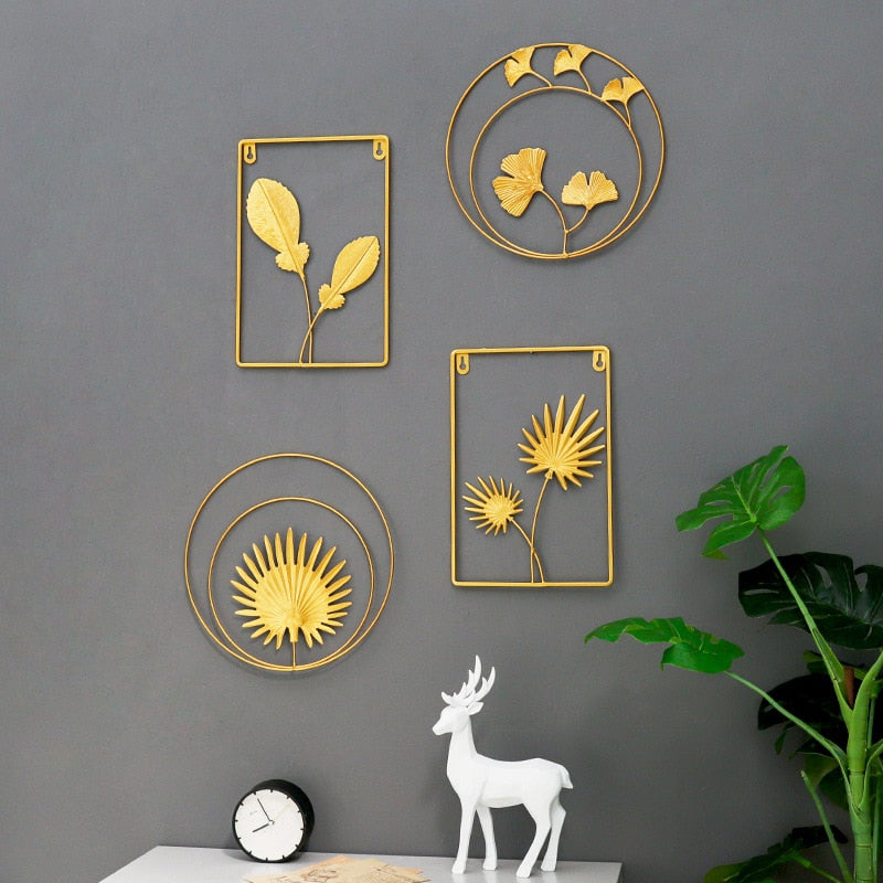 Leaf Shape Wall Hanging Home Decor Accessories